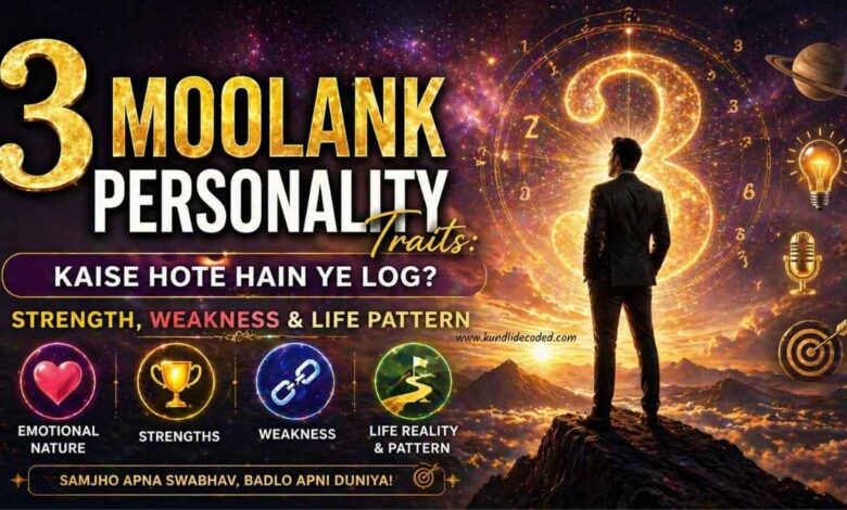 Moolank 3 Personality Traits Kaise Hote Hain Ye Log Strength, Weakness & Life Pattern