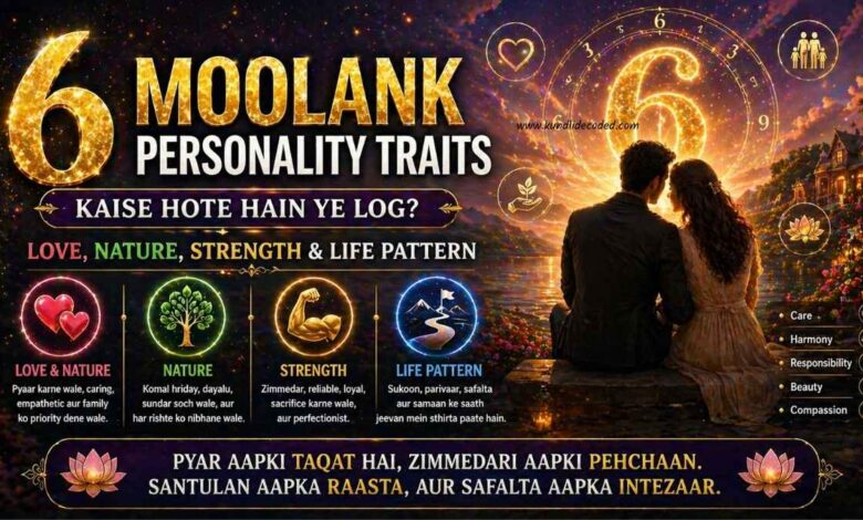 Moolank 6 Personality Traits Kaise Hote Hain Ye Log Love, Nature, Strength & Life Pattern