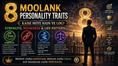 Moolank 8 Personality Traits Kaise Hote Hain Ye Log Love, Nature, Strength & Life Pattern