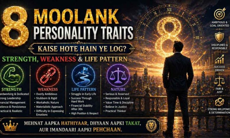 Moolank 8 Personality Traits Kaise Hote Hain Ye Log Love, Nature, Strength & Life Pattern