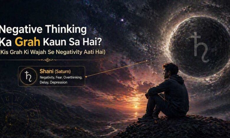 Negative Thinking Ka Grah Kaun Sa Hai (Kis Grah Ki Wajah Se Negativity Aati Hai)