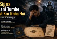 3 Signs Shani Tumhe Test Kar Raha Hai (Shani Test in Astrology)