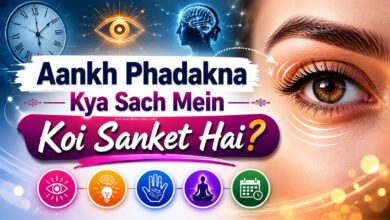Aankh Phadakna Kya Sach Mein Koi Sanket Hai