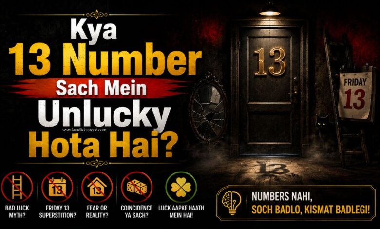 Kya 13 Number Sach Mein Unlucky Hota Hai