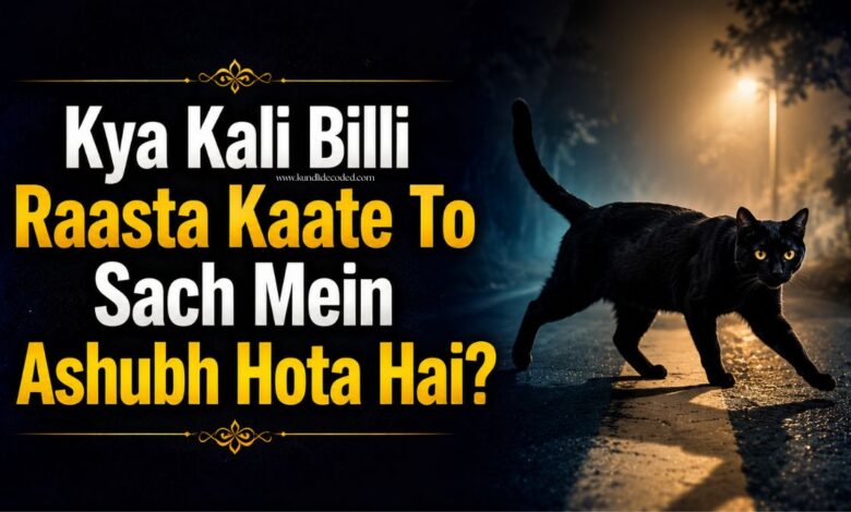 Kya Kali Billi Raasta Kaate To Sach Mein Ashubh Hota Hai