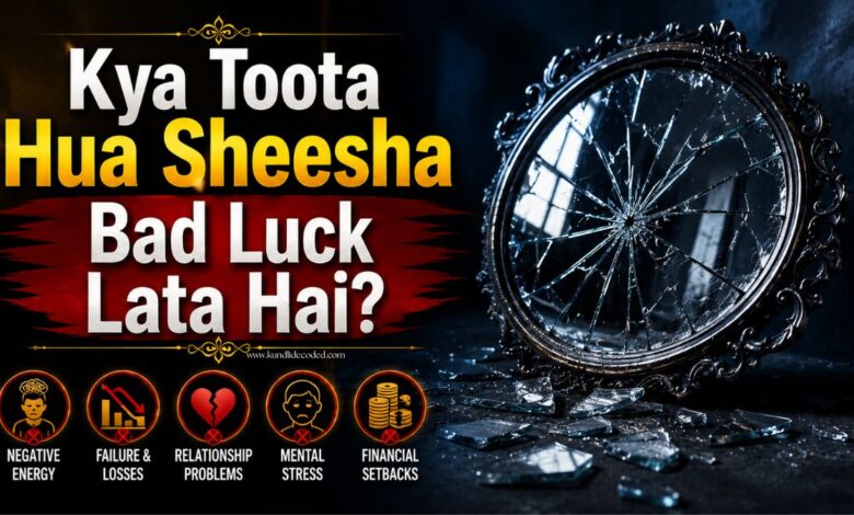 Kya Toota Hua Sheesha Bad Luck Lata Hai