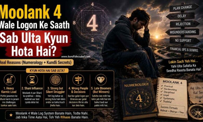 Moolank 4 Wale Logon Ke Saath Sab Ulta Kyun Hota Hai