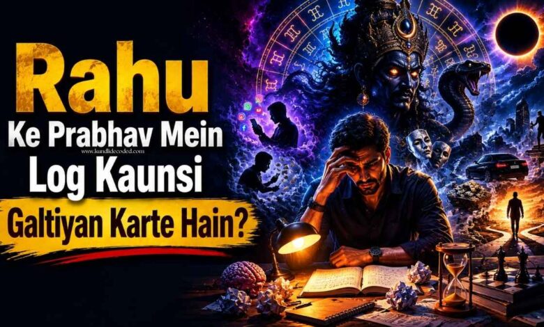 Rahu Ke Prabhav Mein Log Kaunsi Galtiyan Karte Hain