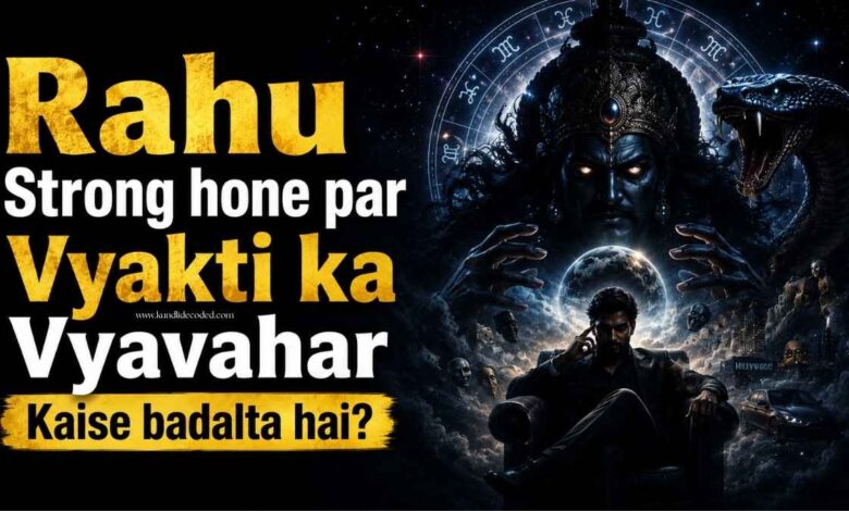 Rahu Strong Hone Par Vyakti Ka Vyavahar Kaise Badalta Hai
